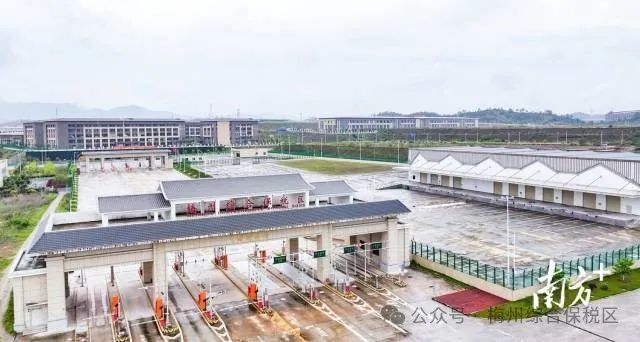 發展逐漸上軌道的梅州綜保區。何森垚 攝 圖片