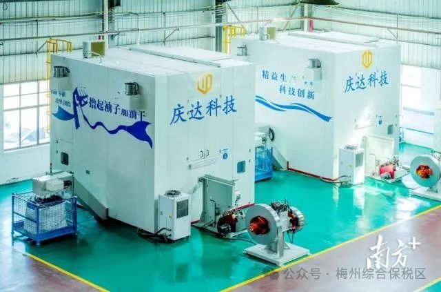 廣東慶達科技股份有限公司生產車間一角。受訪者供圖 圖片